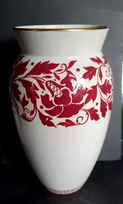Buy Large Charlotte Rhead Bursley Ware Vase Pattern # 122 - 32 Cm Tall • 30£