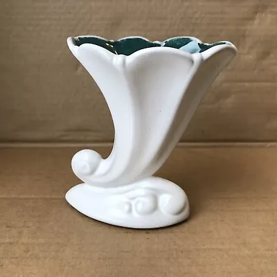 Buy Vintage Denby Art Deco Stoneware Cornucopia Trumpet Vase Ornament Rare • 15£