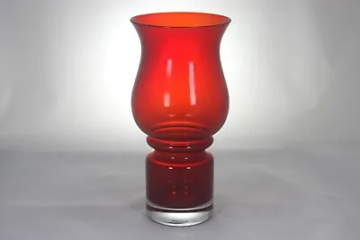 Buy Vintage Riihimaki Red Tulppaani (Tulip) 1512 Vase • 40£