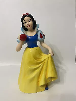 Buy Disney Snow White Large Ceramic Figurine 11” Tall Princess Apple Vintage Rare • 99.95£