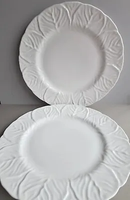 Buy 2 X WEDGWOOD COUNTRYWARE 6 Inch SIDE PLATES  WHITE  COALPORT • 12£