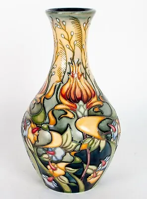 Buy Stunning Moorcroft Prairie Summer Designed Large Fluted Vase - UK Made! • 695£