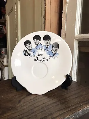 Buy Vintage 1960's 1964 The Beatles Saucer Plate By Washington Pottery Ltd Hanley • 30£