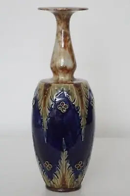 Buy Fine Royal Doulton Lambeth Art Nouveau Vase - Bessie Newberry - C.1905 • 145£