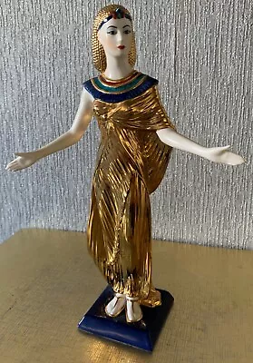 Buy Franklin Mint Lady Egyptian Selket Godess Of Magic Fine Porcelain Perfect • 89.99£