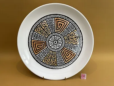Buy Mid Century Biltons Large Ceramic Geometric Charger/Serving  Plate Vintage 70's • 19.99£