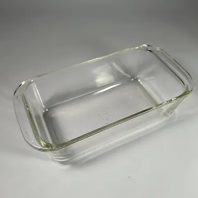 Buy Vintage Pyrex Loaf Clear Glass Baking Dish #213 Rectangle 1.5 Quart Corning Ware • 7.59£