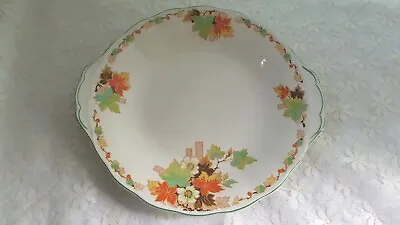 Buy Cream Petal Autumn Grindley Serving Dish / Plate 1930s Vintage 10 1/2  / 26.5cms • 17.50£