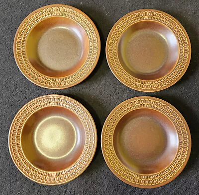 Buy 4x Vintage Wedgewood Pennine SOUP BOWLS Brown Stoneware. OVEN TO TABLE. • 19.95£
