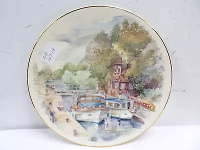 Buy Vintage Fenton China Company England's 4 Seasons Summer On The Thames Boat • 9.99£