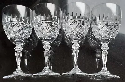Buy 4 - Galway - Irish Lead Crystal - Rathmore Design - Wine Glasses - Boxed • 79.99£