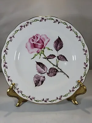 Buy Royal Standard Fine Bone China Luncheon Plate England Rose Marie • 20.97£