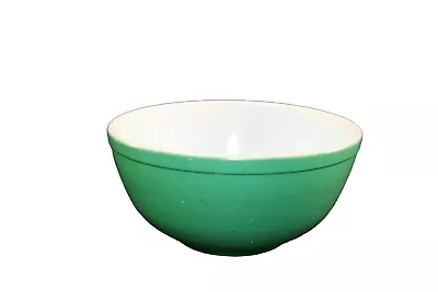 Buy Vintage 40s Primary Green 8 5/8  Medium PYREX  Mixing Bowl • 24.96£