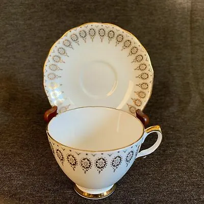 Buy Vintage Teacup Saucer ROYAL VALE Bone China Made In England Ridgway Potteries • 23.67£
