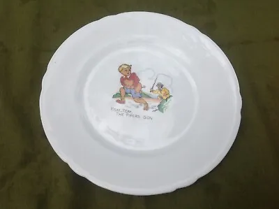 Buy Shelley Fine Bone China - 6  Nursery Ware Plate - Tom, Tom, The Pipers Son • 8£