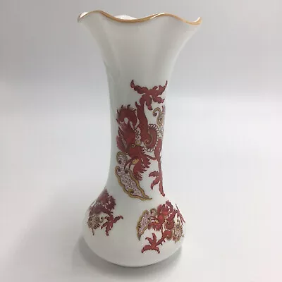 Buy Staffordshire Bud Vase Crown Rangoon Dragon England Fine Bone China Gold Trim 6  • 19.45£