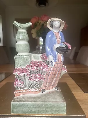 Buy Rye Pottery The Country Gardener Lady Figurine • 95£