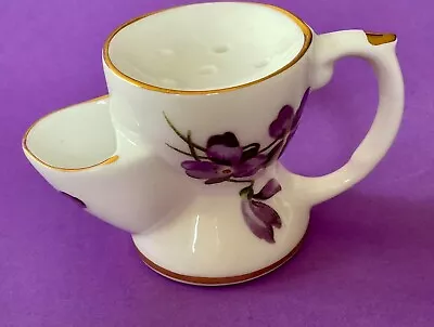 Buy Vintage Hammersley Victorian Violets Miniature Bone China Shaving Mug Vgv • 10£