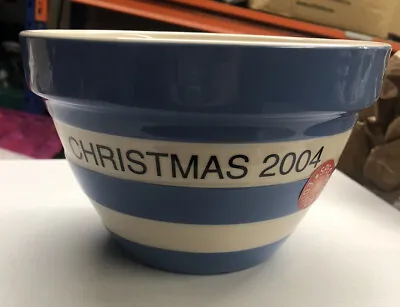 Buy T G Green Cornishware 2004 Special Edition Christmas Pudding Bowl, RARE, 30 Oz • 45.50£