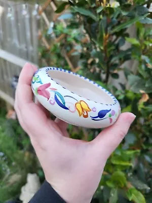 Buy Poole Pottery Bowl Shallow Dish Flowers  • 0.99£
