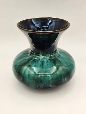 Buy VTG Blue Mountain Pottery BMP Canada Green Drip Glaze Redware Vase 5  Signed • 20.86£