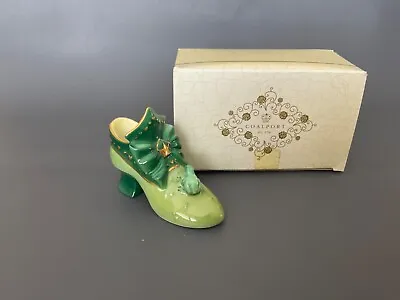 Buy Beautiful Coalport Bone China Shoe Titled The Frog Prince.  • 10£