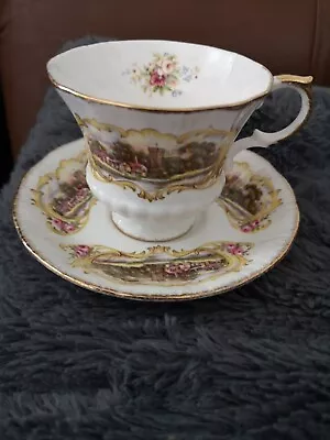 Buy PARAGON Fine Bone China Chipendale Tea Cup And Saucer  Scenic Church/Castle? • 8£