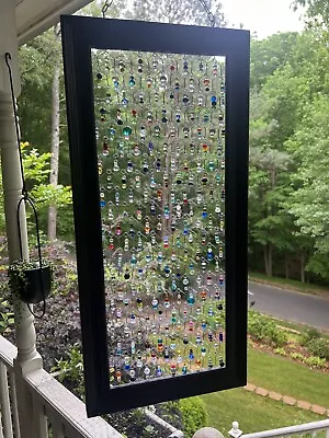 Buy Outdoor Decor-Garden Art-Sun Catcher-Unique-Mother’s Day Gift-Beaded Porch Frame • 177.42£