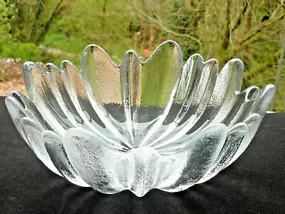 Buy Dartington Crystal Glass Hollywood Large  Bowl Frank Thrower 21 Cm./8 1/4  • 4.99£