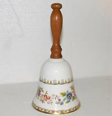 Buy Royal Grafton Malvern Porcelain Bell 7 1/2  Fine Bone China England Roses • 32.61£
