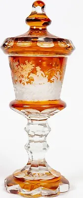 Buy Bohemian Crystal Glass With Lid • 513.08£