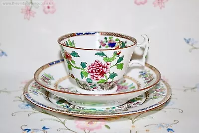 Buy RARE Antique C1820 Regency Tea Set Spode China Peacock # 2083 Cup Dish Plate • 25£