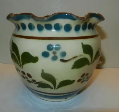 Buy Watcombe Pottery Torquay Fluted Bowl With Flowers (Forget Me Nots) And Motto • 15£