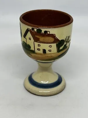Buy Vintage Watcombe Pottery Torquay Pottery Egg Cup Motto Ware Fresh From The Farm • 3.99£