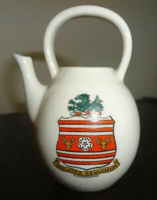 Buy WH Goss Crested China Roman Libation Vessel - Eastbourne   • 3.99£