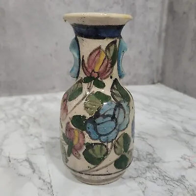 Buy Vintage Antique Iznik Bottle Carafe Flask - Handpainted Persian Turkish Round • 34.99£