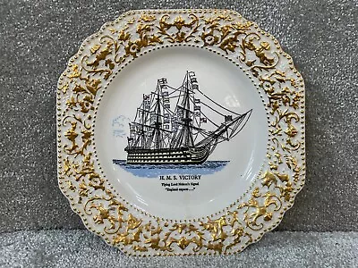 Buy Vintage Lord Nelson Pottery Handcrafted Collectors Plate Hms Victory Design • 24.99£