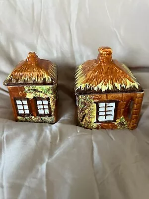 Buy Price Kensington Ye Old Cottage Pots For Sugar/Jam/Mustard • 10£