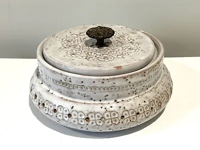 Buy Bitossi Raymor Italy Pottery Covered Vessel W Original Paper Label • 238.80£