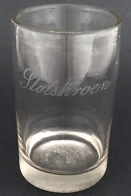 Buy Antique 18th 19th Century Danish Glass Beer Tumbler Slotskroen The Castle Inn 5  • 33.14£