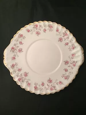 Buy Queen Anne Harmony Rose Plate Biscuit Sandwich Rose Design Made In England • 9.99£
