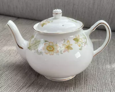 Buy Vintage Duchess Greensleeves  1½ Pint Large Teapot Green Floral Band  • 20£