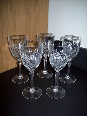 Buy 5 X Thomas Webb Wet 71  7  Wine Glasses #2 • 37.99£