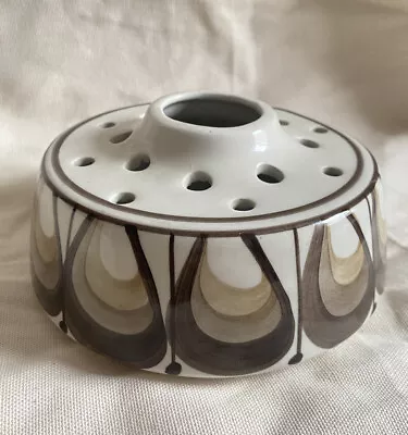 Buy Jersey Pottery Vintage Flower Posy Bowl Vase Retro Mid Century Design • 4.99£