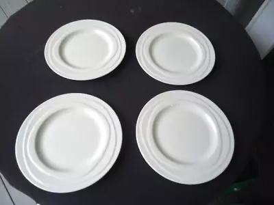 Buy Set Of Jamie Oliver Wave 131004  White Salad Entree Plates 21.5cm • 31.68£