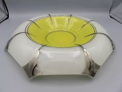 Buy Art Deco Glass Console Bowl By Indiana Glass, Great Condition • 47.25£
