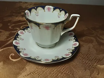 Buy Queens Fine Bone China Rosina China - Pretty Cup And Saucer In Regent Pattern • 10.88£