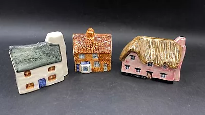 Buy John Putnam's Heritage Three Cottages Hand Painted Collectable 1978 • 14.38£