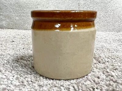 Buy Vintage Salt Glaze Pottery Jar Canister Kitchen Utensil Holder • 22.99£