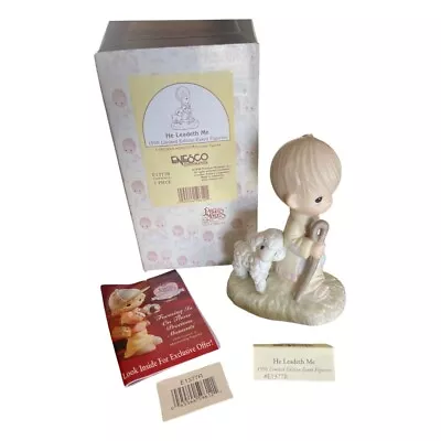 Buy Precious Moments 1998 Limited Edition Event Figurine “He Leadeth Me” #E1377R • 28.45£